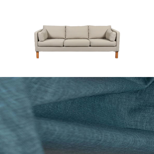 Klädsel till soffa Samsö 3-sits Tyg Lido