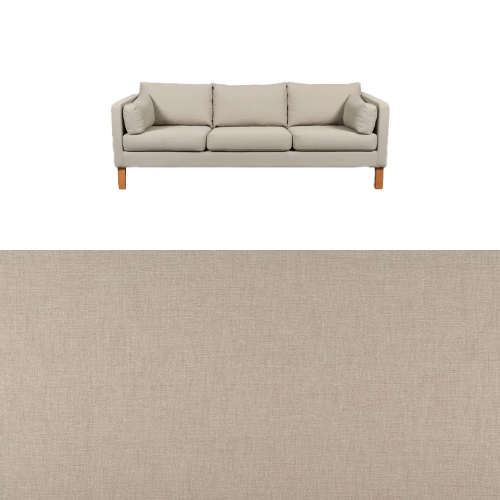 Klädsel till soffa Samsö 3-sits Tyg Lido