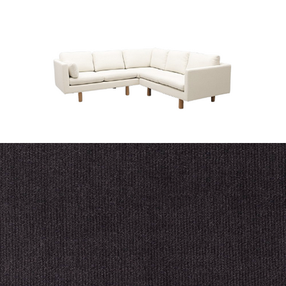 Klädsel till soffa Samsö hörnsoffa 5 sits Tyg Apollo