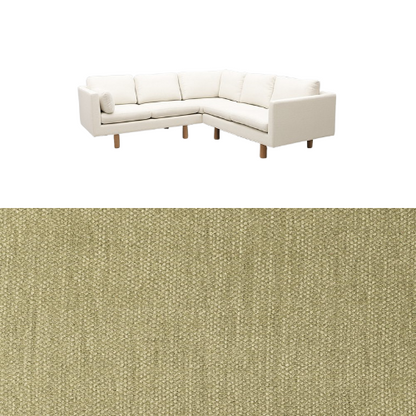 Klädsel till soffa Samsö hörnsoffa 5 sits Tyg Apollo