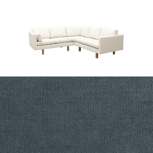 Klädsel till soffa Samsö hörnsoffa 5 sits Tyg Apollo