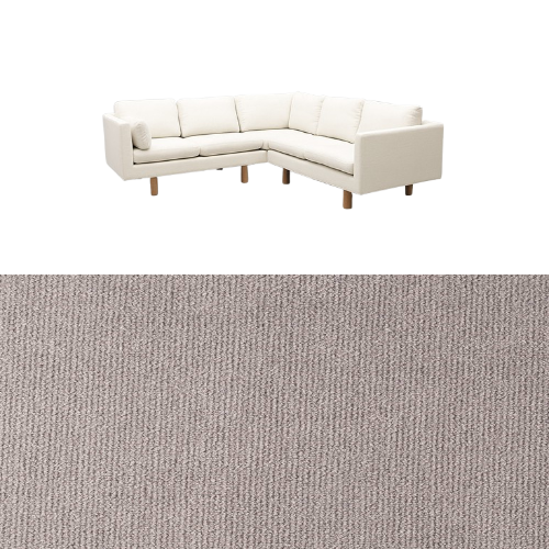 Klädsel till soffa Samsö hörnsoffa 5 sits Tyg Apollo