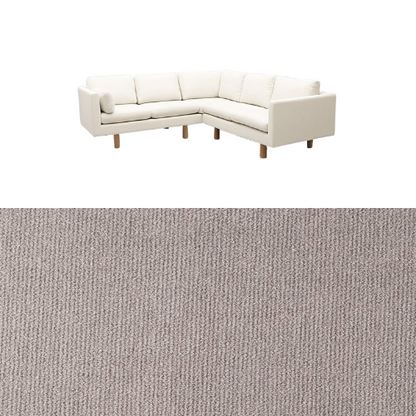 Klädsel till soffa Samsö hörnsoffa 5 sits Tyg Apollo