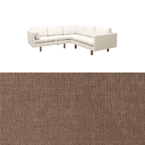 Klädsel till soffa Samsö hörnsoffa 5 sits Tyg Apollo