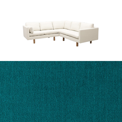 Klädsel till soffa Samsö hörnsoffa 5 sits Tyg Apollo
