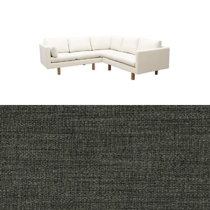 Klädsel till soffa Samsö hörnsoffa 5 sits Tyg Avena