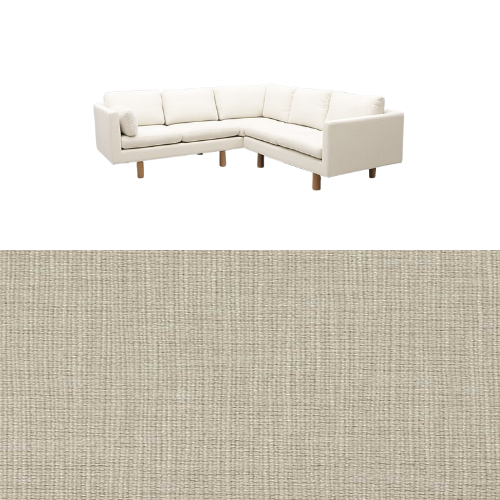 Klädsel till soffa Samsö hörnsoffa 5 sits Tyg Avena