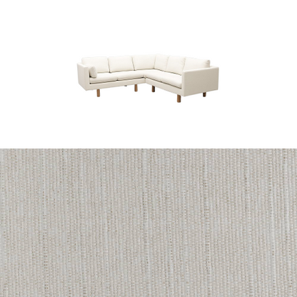 Klädsel till soffa Samsö hörnsoffa 5 sits Tyg Babel