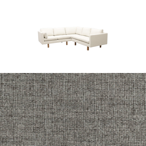 Klädsel till soffa Samsö hörnsoffa 5 sits Tyg Babel