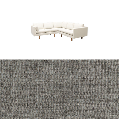 Klädsel till soffa Samsö hörnsoffa 5 sits Tyg Babel