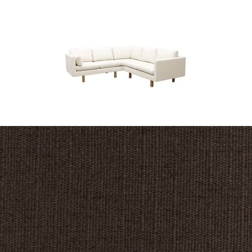 Klädsel till soffa Samsö hörnsoffa 5 sits Tyg Babel