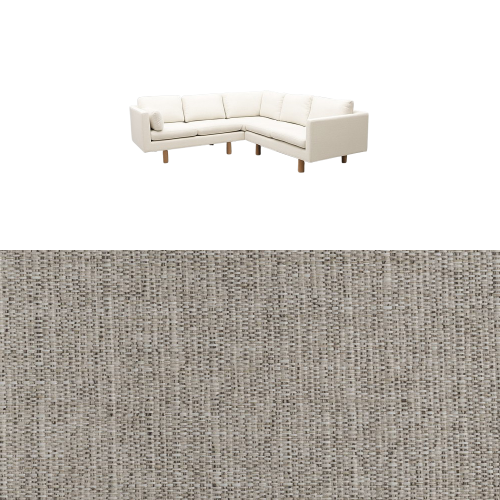 Klädsel till soffa Samsö hörnsoffa 5 sits Tyg Babel