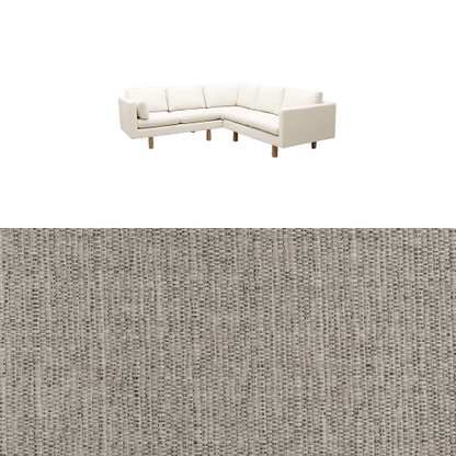 Klädsel till soffa Samsö hörnsoffa 5 sits Tyg Babel