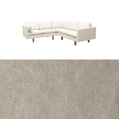 Klädsel till soffa Samsö hörnsoffa 5 sits Tyg Bali