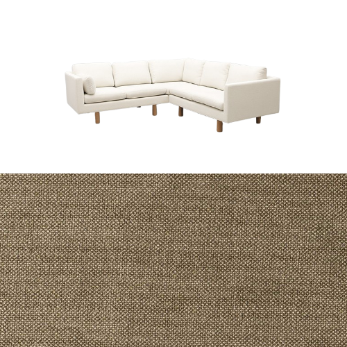 Klädsel till soffa Samsö hörnsoffa 5 sits Tyg Bali