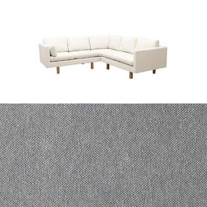 Klädsel till soffa Samsö hörnsoffa 5 sits Tyg Bali