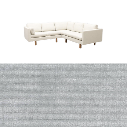 Klädsel till soffa Samsö hörnsoffa 5 sits Tyg Belfast