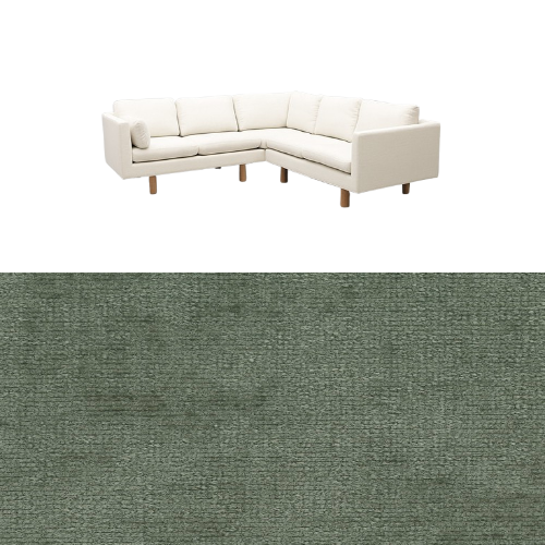 Klädsel till soffa Samsö hörnsoffa 5 sits Tyg Belfast