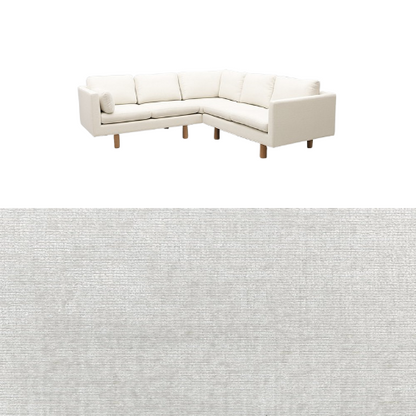 Klädsel till soffa Samsö hörnsoffa 5 sits Tyg Belfast