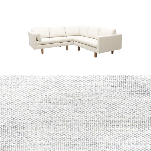 Klädsel till soffa Samsö hörnsoffa 5 sits Tyg Bergamo