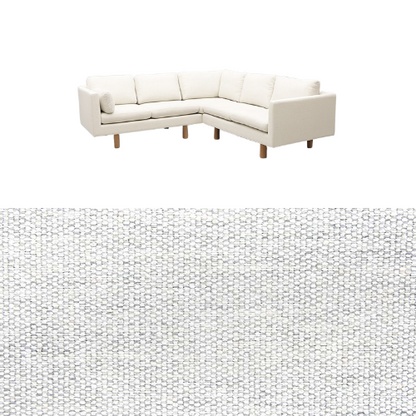 Klädsel till soffa Samsö hörnsoffa 5 sits Tyg Bergamo