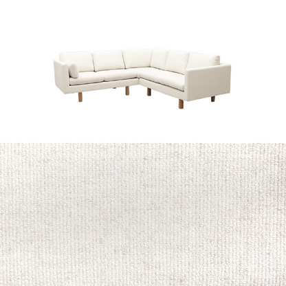 Klädsel till soffa Samsö hörnsoffa 5 sits Tyg Bergamo