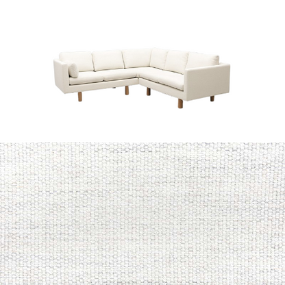 Klädsel till soffa Samsö hörnsoffa 5 sits Tyg Bergamo