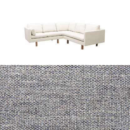 Klädsel till soffa Samsö hörnsoffa 5 sits Tyg Bergamo