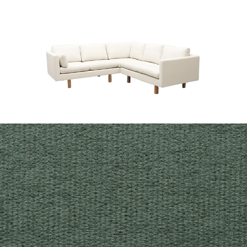 Klädsel till soffa Samsö hörnsoffa 5 sits Tyg Brooklyn