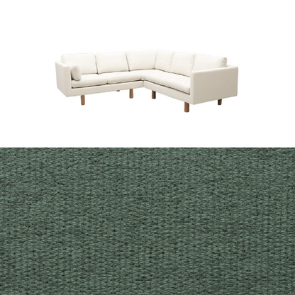 Klädsel till soffa Samsö hörnsoffa 5 sits Tyg Brooklyn