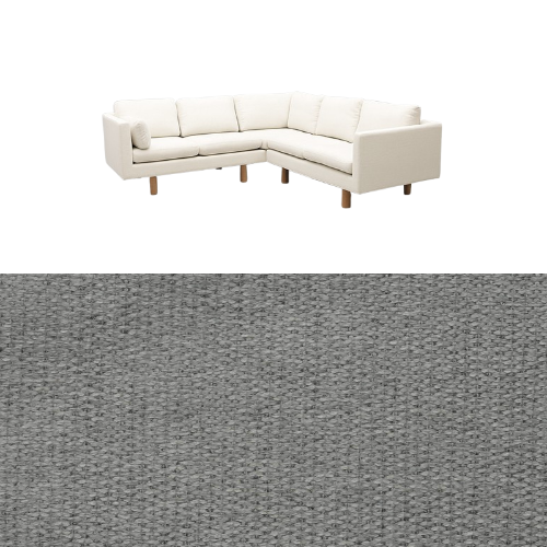 Klädsel till soffa Samsö hörnsoffa 5 sits Tyg Brooklyn