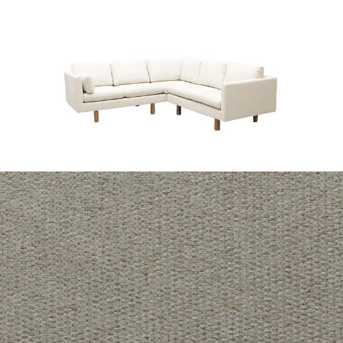 Klädsel till soffa Samsö hörnsoffa 5 sits Tyg Brooklyn