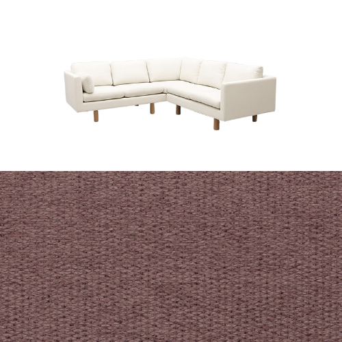 Klädsel till soffa Samsö hörnsoffa 5 sits Tyg Brooklyn