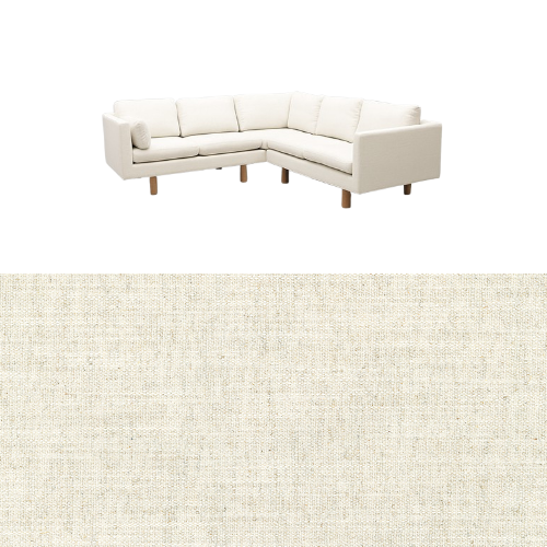 Klädsel till soffa Samsö hörnsoffa 5 sits Tyg Chloe