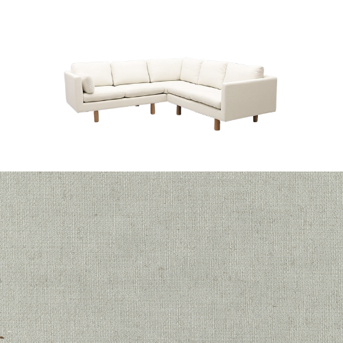Klädsel till soffa Samsö hörnsoffa 5 sits Tyg Chloe