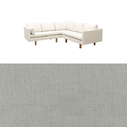Klädsel till soffa Samsö hörnsoffa 5 sits Tyg Chloe