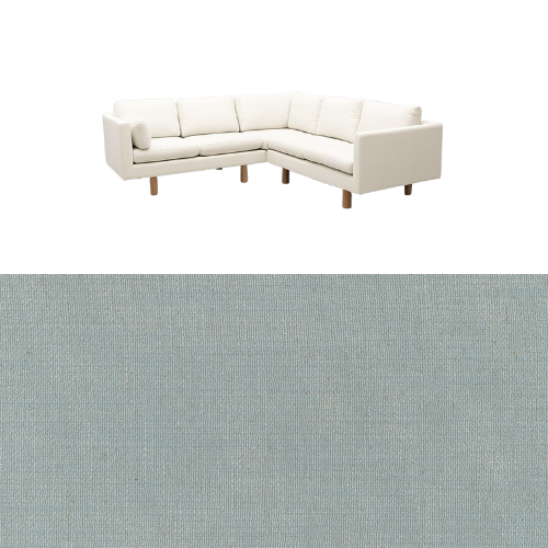 Klädsel till soffa Samsö hörnsoffa 5 sits Tyg Chloe
