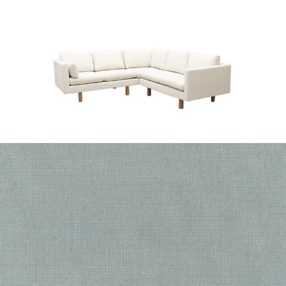 Klädsel till soffa Samsö hörnsoffa 5 sits Tyg Chloe