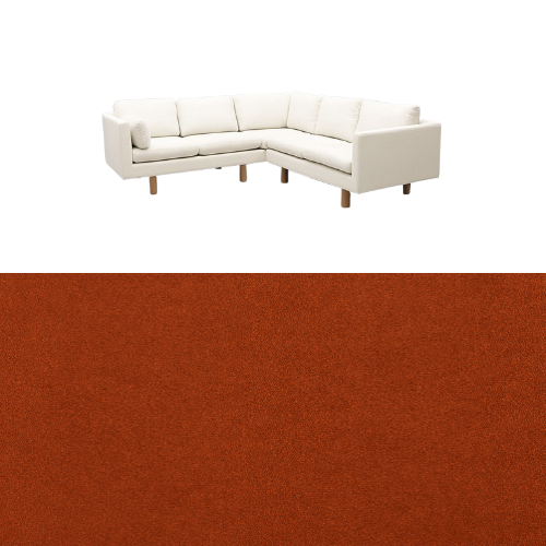 Klädsel till soffa Samsö hörnsoffa 5 sits Tyg Crown Velvet