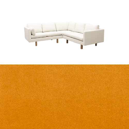 Klädsel till soffa Samsö hörnsoffa 5 sits Tyg Crown Velvet