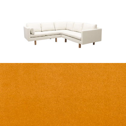 Klädsel till soffa Samsö hörnsoffa 5 sits Tyg Crown Velvet