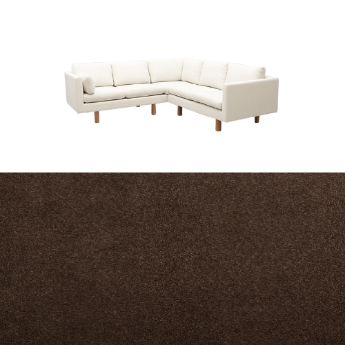 Klädsel till soffa Samsö hörnsoffa 5 sits Tyg Crown Velvet