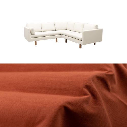 Klädsel till soffa Samsö hörnsoffa 5 sits Tyg Caleido