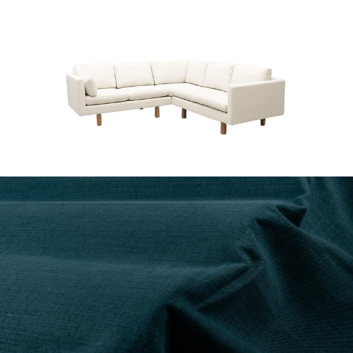 Klädsel till soffa Samsö hörnsoffa 5 sits Tyg Caleido