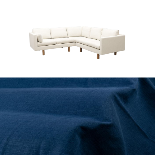 Klädsel till soffa Samsö hörnsoffa 5 sits Tyg Caleido