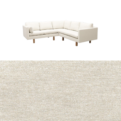 Klädsel till soffa Samsö hörnsoffa 5 sits Tyg Canyon