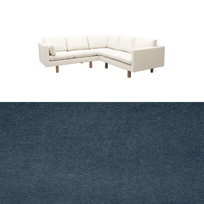 Klädsel till soffa Samsö hörnsoffa 5 sits Tyg Casino