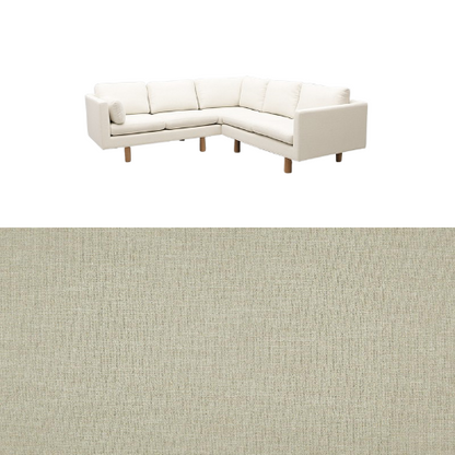 Klädsel till soffa Samsö hörnsoffa 5 sits Tyg Chelsea