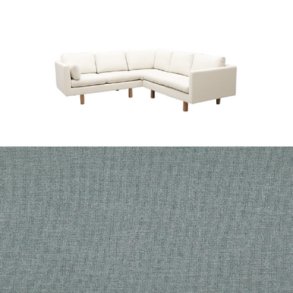 Klädsel till soffa Samsö hörnsoffa 5 sits Tyg Chelsea