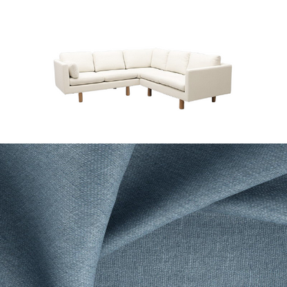 Klädsel till soffa Samsö hörnsoffa 5 sits Tyg Chelsea